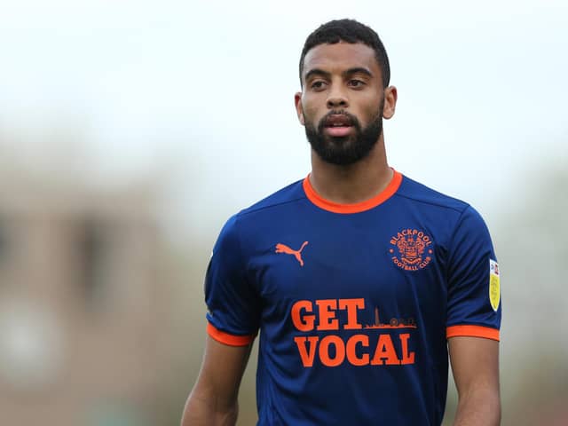CJ Hamilton signed for Blackpool last summer. Picture: Charlotte Tattersall/Getty Images