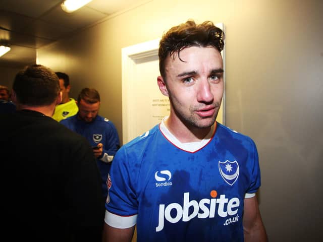 Enda Stevens featured 99 times for Pompey, with his last appearance being the 6-1 win over Cheltenham in 2017 that saw the Blues lift the League Two title on the final day of the season.