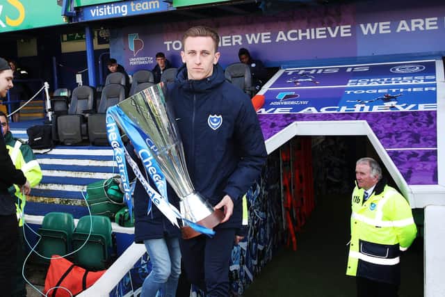 More loan disappointment has left Adam May with an uncertain future at Fratton Park. Picture: Joe Pepler
