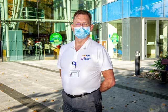 Keith Malcolm, armed forces covnant lead nurse. Picture: Habibur Rahman