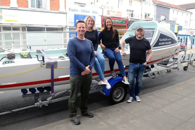 Pictured (left to right) Kevin Watkins, Gemma Best, Laura Bradley and Rod Tredgett.
Picture: Sarah Standing (090421-6417)