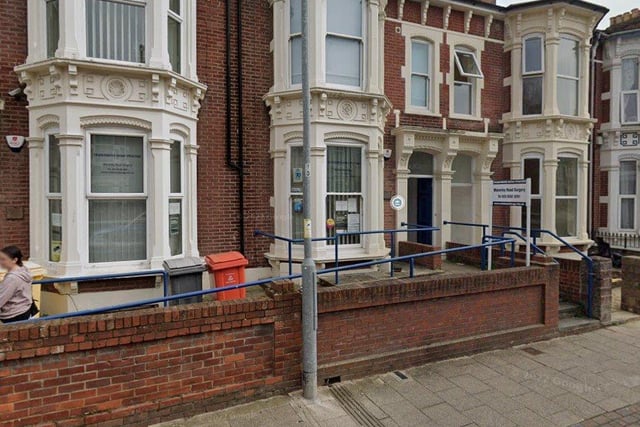 At Craneswater Group Practice in Waverley Road, Southsea, 9.8 per cent of appointments in October took place more than 28 days after they were booked. Picture: Google Maps
