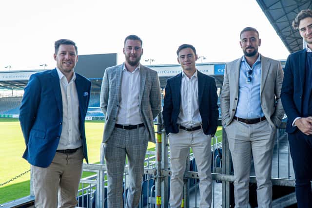 Portsmouth FC are thrilled to announce that Resolve have agreed a three-year extension to their partnership with the club. Pic: Portsmouth FC