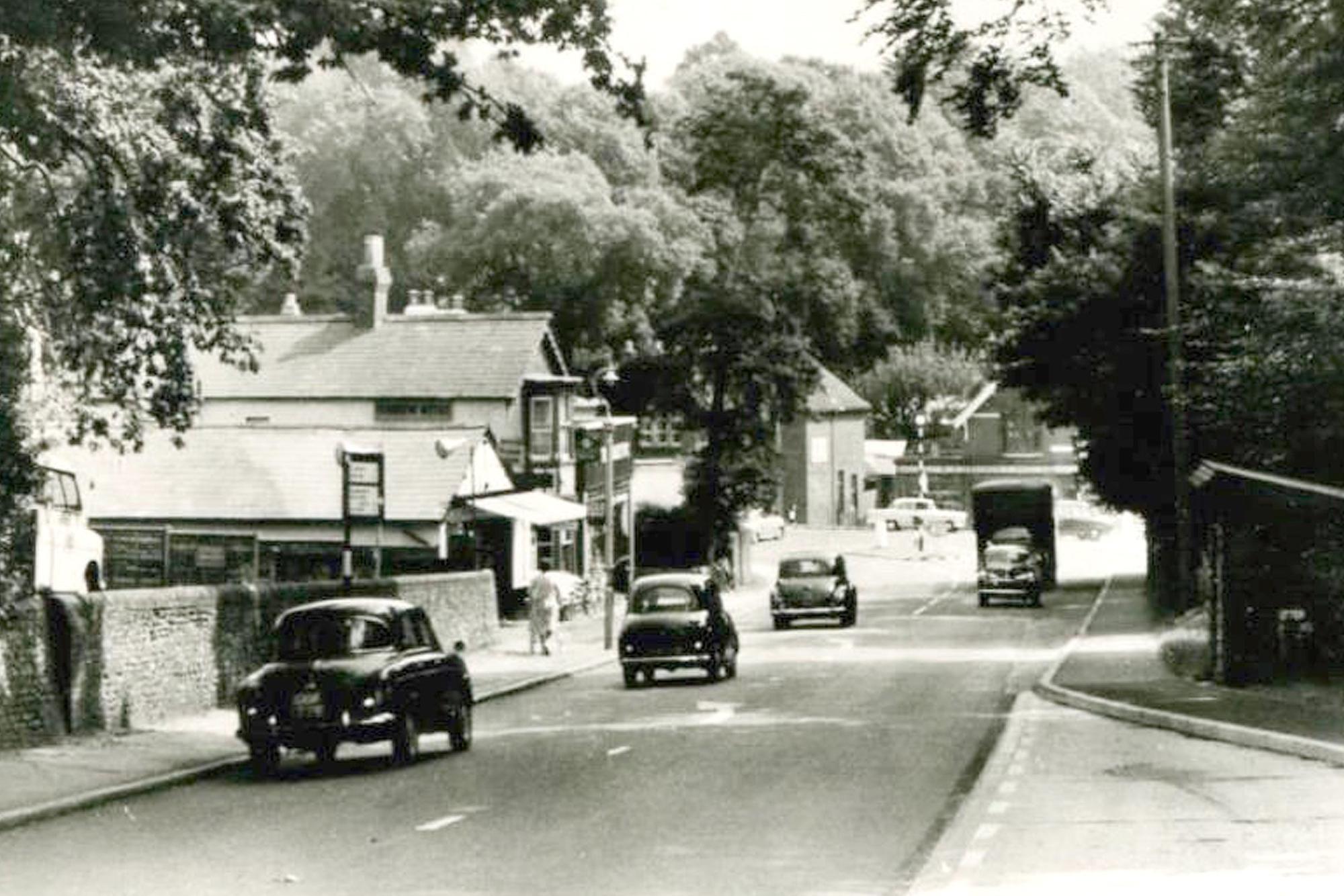 When A3 through Horndean was little more than a country lane