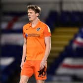 Sean Raggett has received the backing of Joe Gallen following Pompey's 3-1 defeat at Bristol Rovers. Picture: Graham Hunt/ProSportsImages