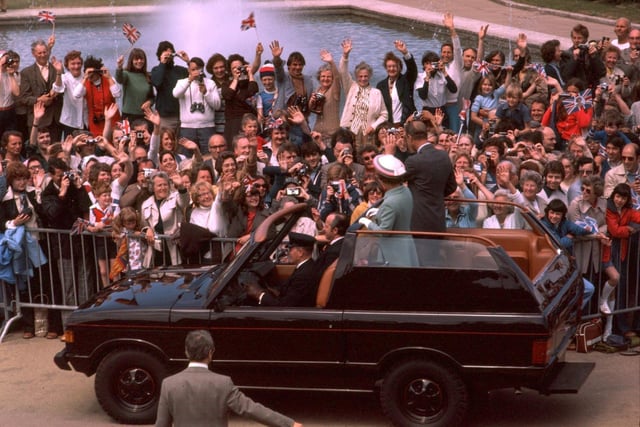 Queen Elizabeth's Silver Jubilee visit to Portsmouth in 1977
Picture: The News Portsmouth