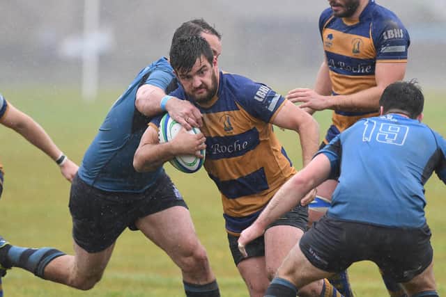 Action from Gosport & Fareham's weekend Hampshire Premier meeting with Chichester 2s. Picture: Neil Marshall
