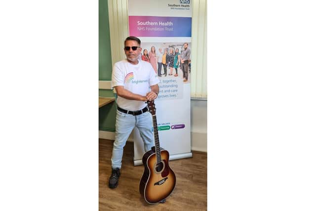 Ricky was also was commissioned by Brighterway, the Southern Health NHS Trust Mental Health charity, to create a song for Mental Health Awareness Week.
