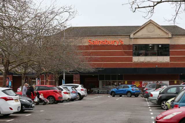 Portsmouth Sainsbury's, Commercial Rd, before it closed down in January.
Picture: Chris Moorhouse (161220-59)