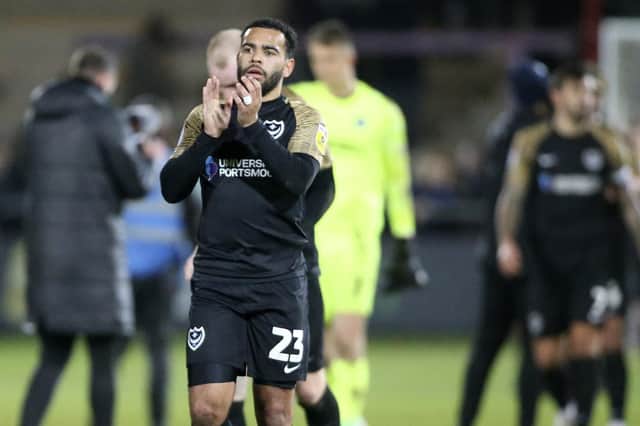 Louis Thompson makes his first Pompey start in five months after being named in John Mousinho's side against Peterborough. Picture: Craig Galloway/ProSportsImages