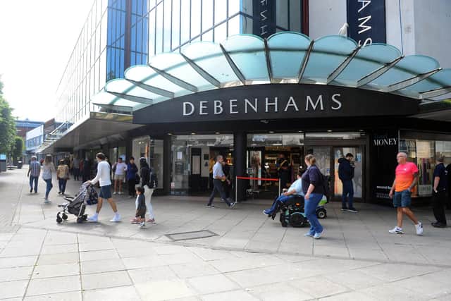 Debenhams in Commercial Road, Portsmouth.
Picture: Sarah Standing (150620-9928)