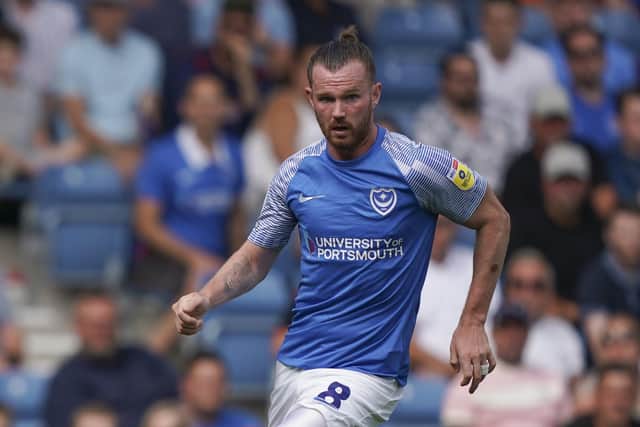 Pompey midfielder Ryan Tunnicliffe