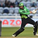 Captain James Vince hit an unbeaten 41 to guide Southern Brave into The Hundred final. Picture: Nathan Stirk/Getty Images