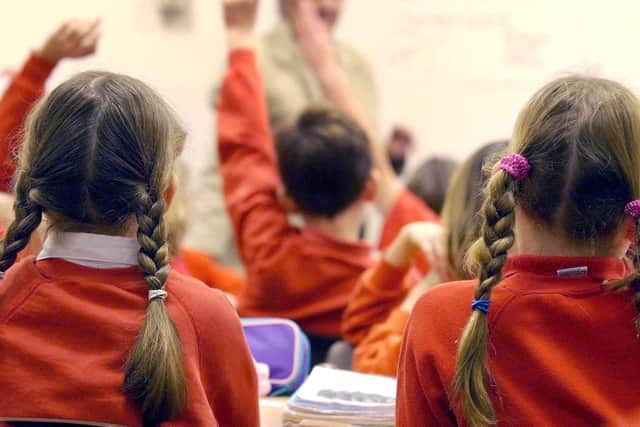 GV of a classroom. Picture: Barry Batchelor/PA Wire