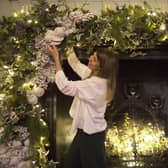 Christmas decorations at the Palace of Holyroodhouse in Edinburgh. Picture: David cheskin/PA Wire