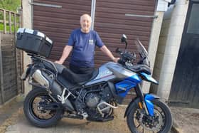 Bob Jones, a retired navy warrant officer is to emark on a 1853 mile trip in aid of SSAFA.