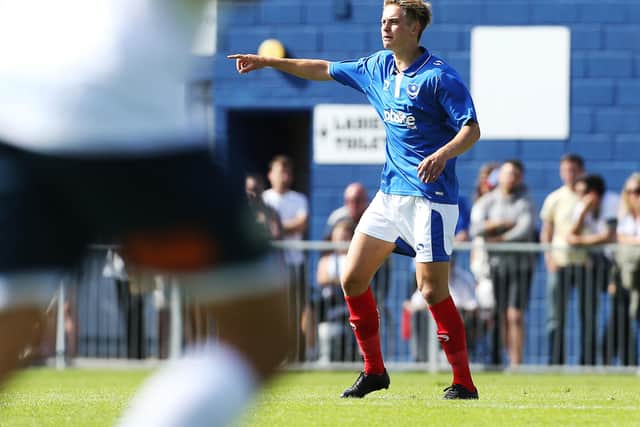 Snorre Nilsen appeared as a substitute against the Hawks - one of three friendly outings under Paul Cook in the summer of 2015. Picture: Joe Pepler