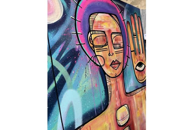 Mr Samo's new exhibition, Feast, is at The Corner Collective in Albert Road, Southsea now