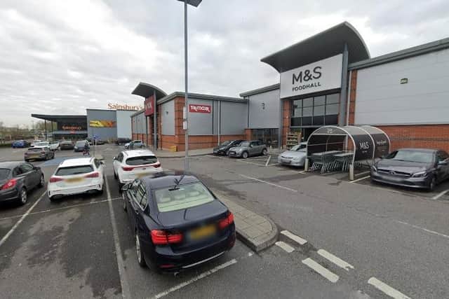 The Christmas Turkey was stolen from M&S at Waterlooville Retail Park in Hambledon Road on Sunday (December 10). Picture: Google Street View.