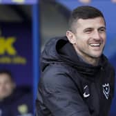 Pompey head coach John Mousinho