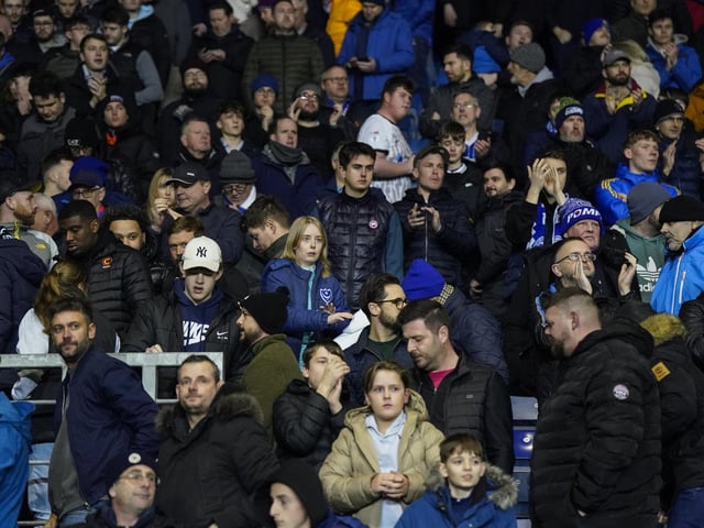 Pompey 1,485 travelling fans were in full voice in their third away game on the spin at Oxford last night.
