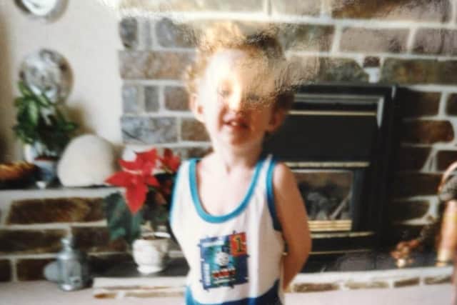 News columnist Matt Mohan-Hickson as a youngster