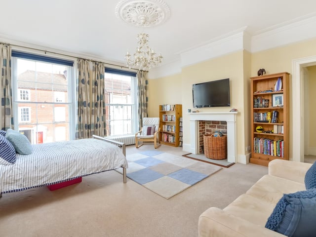 One of the bedrooms