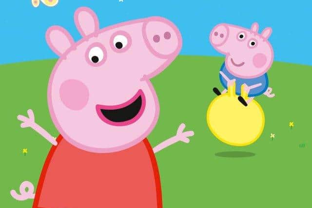 Peppa Pig, a cartoon character who has enjoyed a global success story.