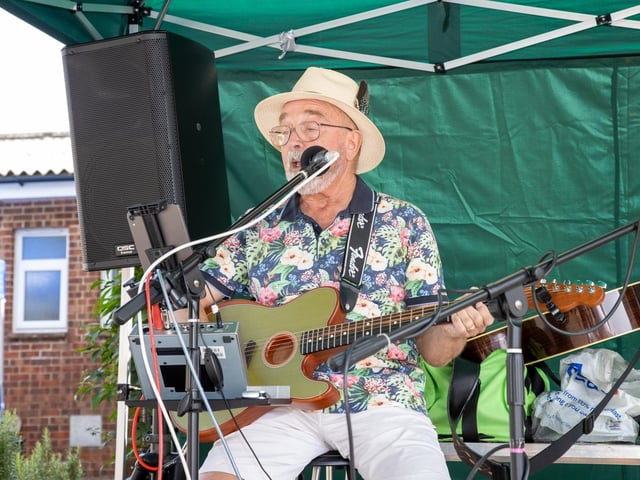 The Denmead Horticultural Society held their 73rd Village Show on saturday afternoon, with various live music acts, Punch & Judy, food and entertainment for all the family.
Pictured - Live music was playing all afternoon
Photos by Alex Shute