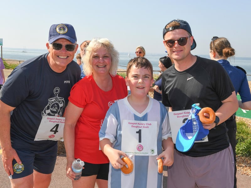 The Doughnut Dash organised by the Gosport Rotary Club
Credit: Paul Jacobs/pictureexclusive.com