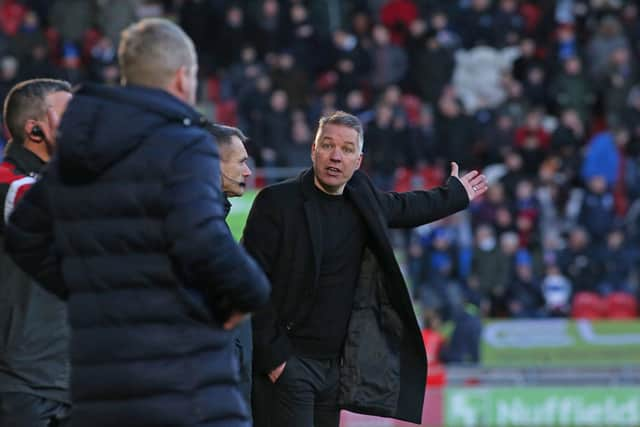 Darren Ferguson has returned to Peterborough after Grant McCann's sacking