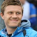 Pompey's triallist Eugen Bopp scored twice on his Pompey debut against the Hawks in July 2009. Picture: Dave Haines