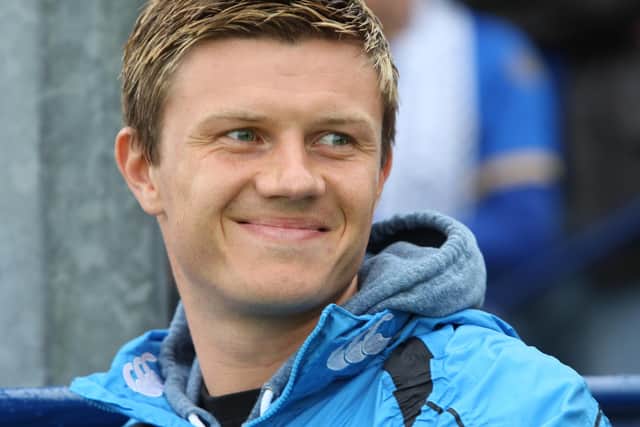 Pompey's triallist Eugen Bopp scored twice on his Pompey debut against the Hawks in July 2009. Picture: Dave Haines