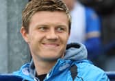 Pompey's triallist Eugen Bopp scored twice on his Pompey debut against the Hawks in July 2009. Picture: Dave Haines