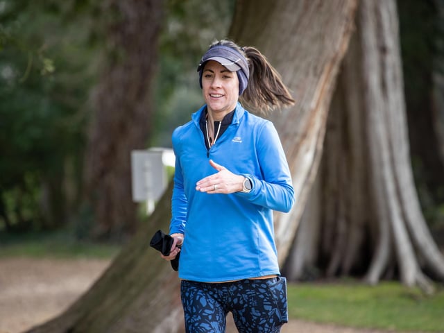 Competitors in Saturday morning's Havant parkrun at Staunton Country Park. Picture: Alex Shute