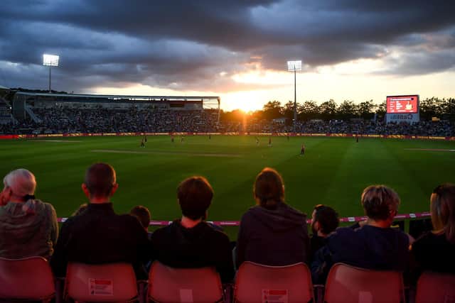 England playing at Utilita Bowl