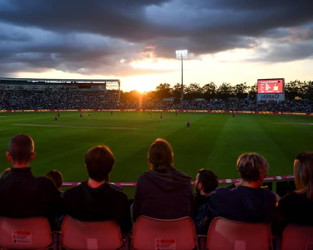 England playing at Utilita Bowl