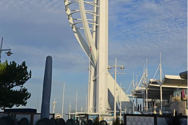John Bream (circled) about to make his jump.
Picture: Solent News & Photo Agency