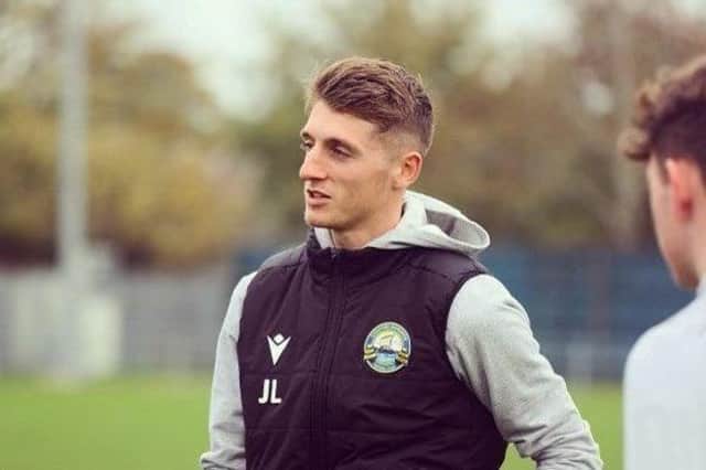 Gosport Borough under-18s joint manager Joe Lea. Picture: Tom Phillips