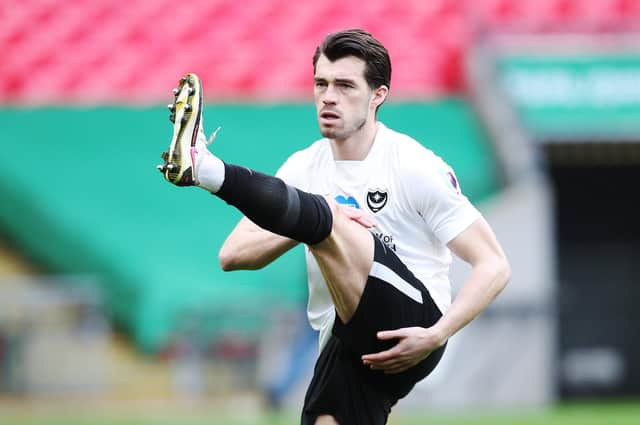 Pompey striker John Marquis