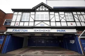 General view outside of Fratton Park home of Portsmouth Football Club on March 20, 2020.