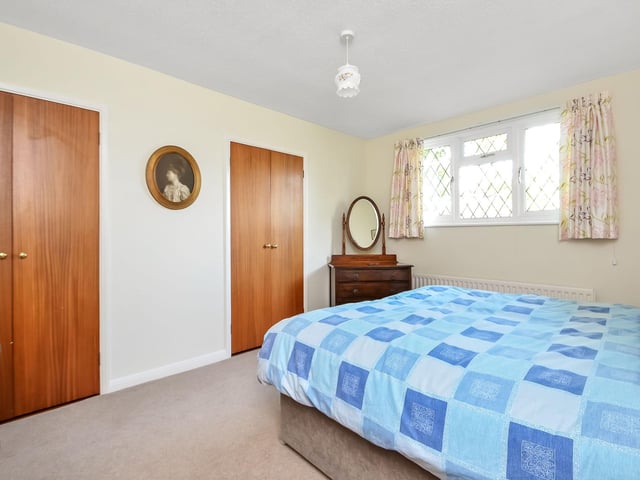 One of the bedrooms