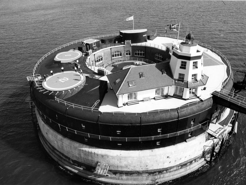 A revamped No Man's Land Fort, Spithead in June 1990. The News PP1543