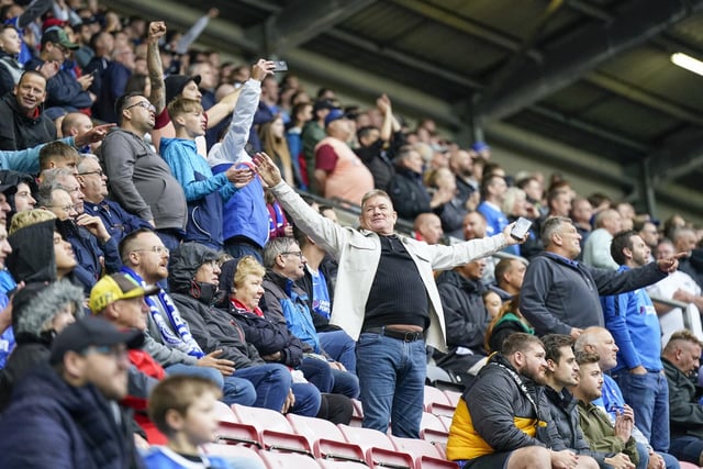 1,601 Blues supporters made the trip to Wigan