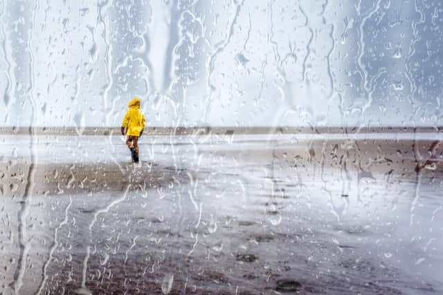 Steve Canavan had a miserable, cold, wet day out at the beach with his children. Pic: Shutterstock