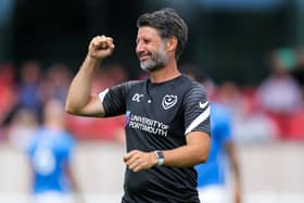 Pompey boss Danny Cowley   Picture: Rogan/Fever Pitch