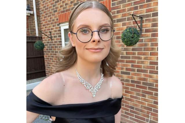 Justin Sedgwick came out as transgender at his Fareham Academy prom. Picture: Jade Scotney