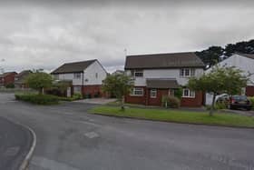 Firefighters rescued a patient, who was stuck in a bath, at a property on Helford Gardens, in West End, Southampton. Picture: Google Street View.