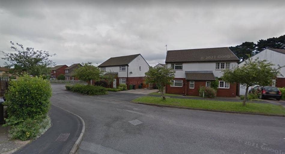 Firefighters rescued a patient, who was stuck in a bath, at a property on Helford Gardens, in West End, Southampton. Picture: Google Street View.