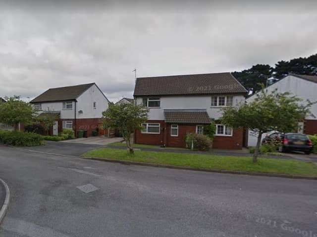 Firefighters rescued a patient, who was stuck in a bath, at a property on Helford Gardens, in West End, Southampton. Picture: Google Street View.